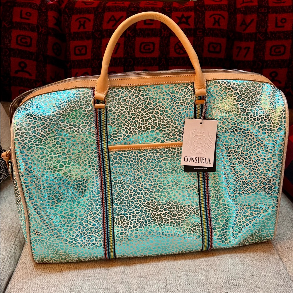 Consuela Bag travel bag.  Brand New. No longer available.  Beautiful!